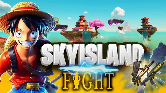 SKY ISLAND FIGHTING  | CALF'S SKYPIA ☁️