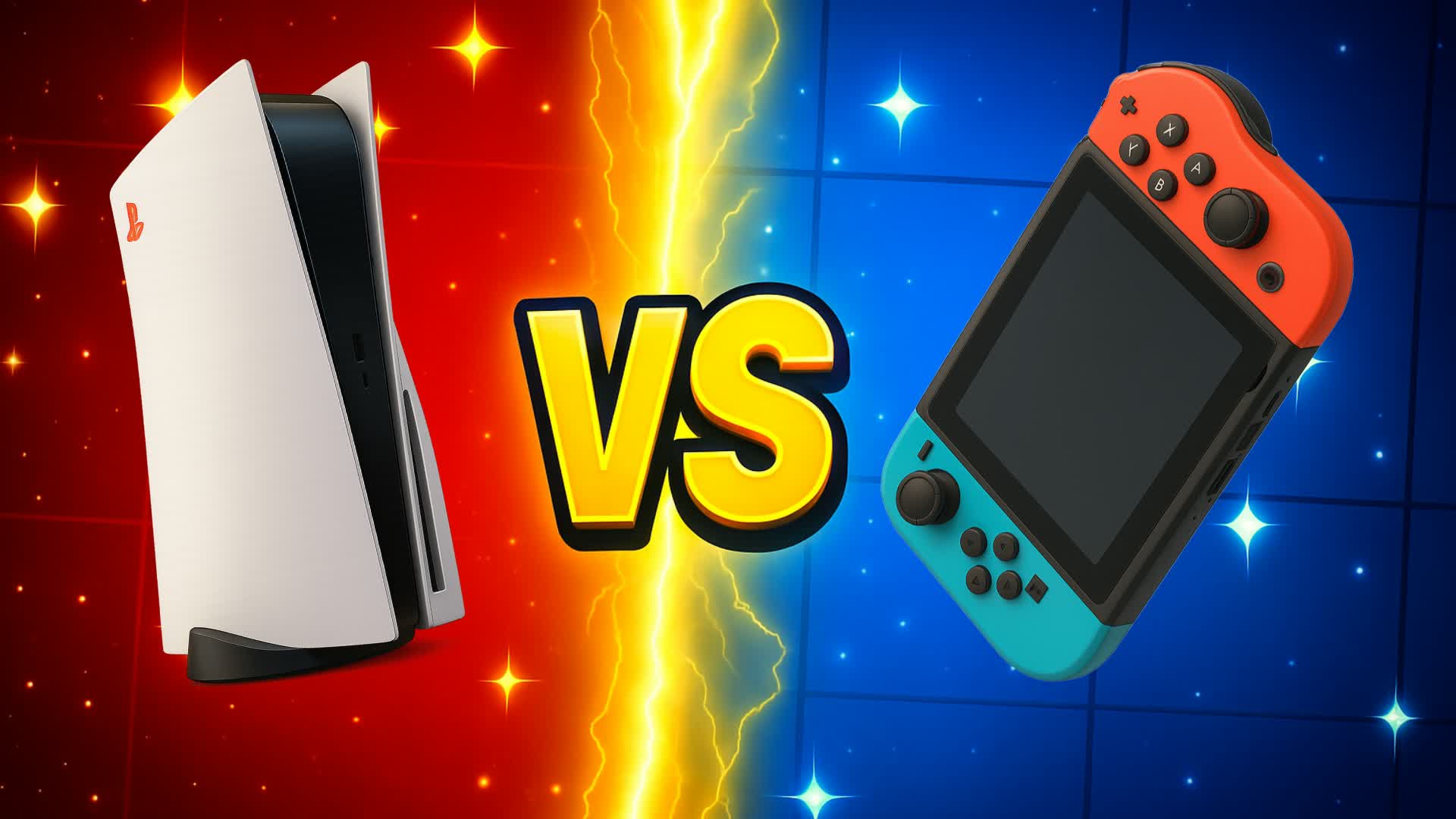PS5 VS SWITCH PRO RED VS BLUE🔵🔴