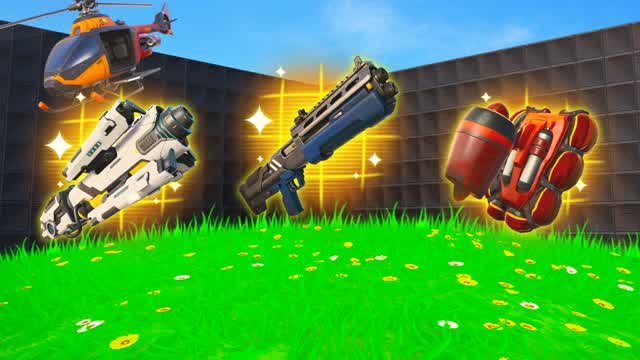 ALL GUNS MEGA 1v1 - FFA - RESON- 99 Bots