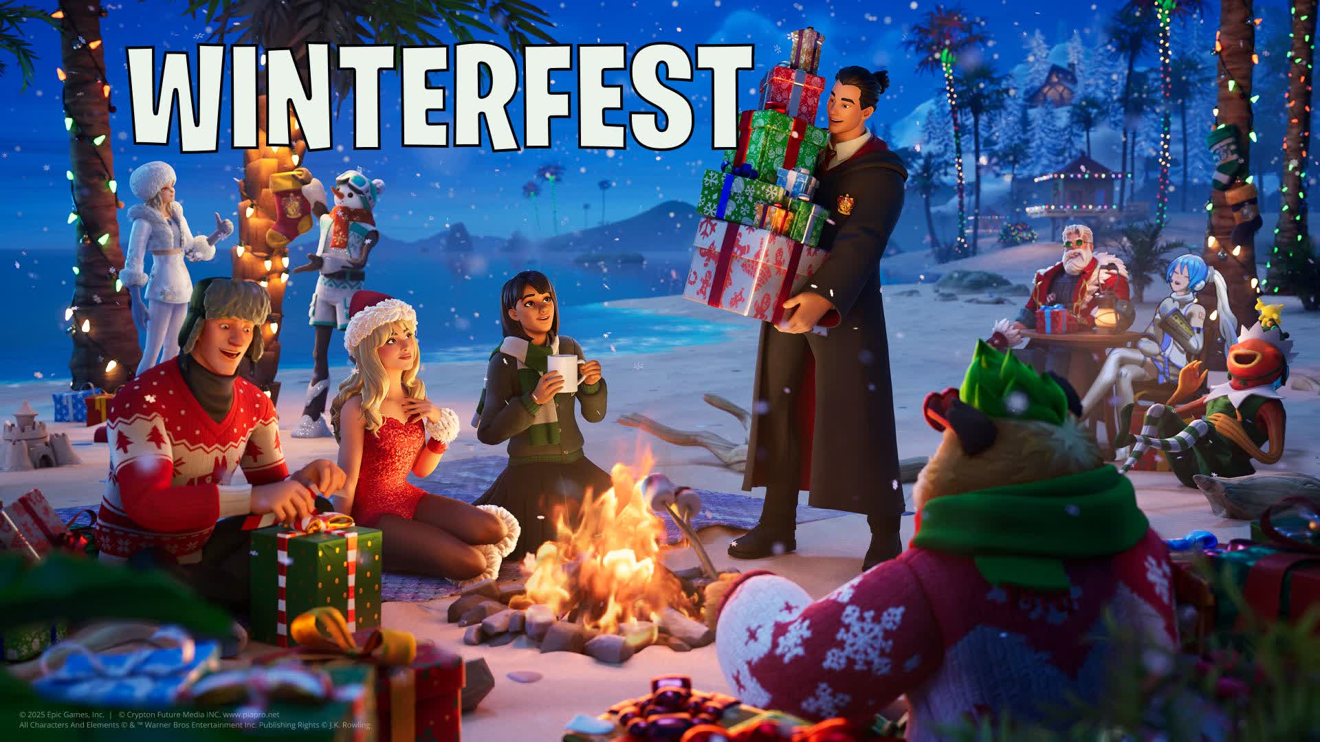 ⛄️ WINTERFEST 🎄SNOW CHRISTMAS FIGHT 🎅