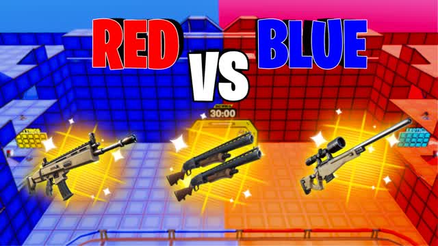 CRAZY RED VS BLUE 🔴🔵