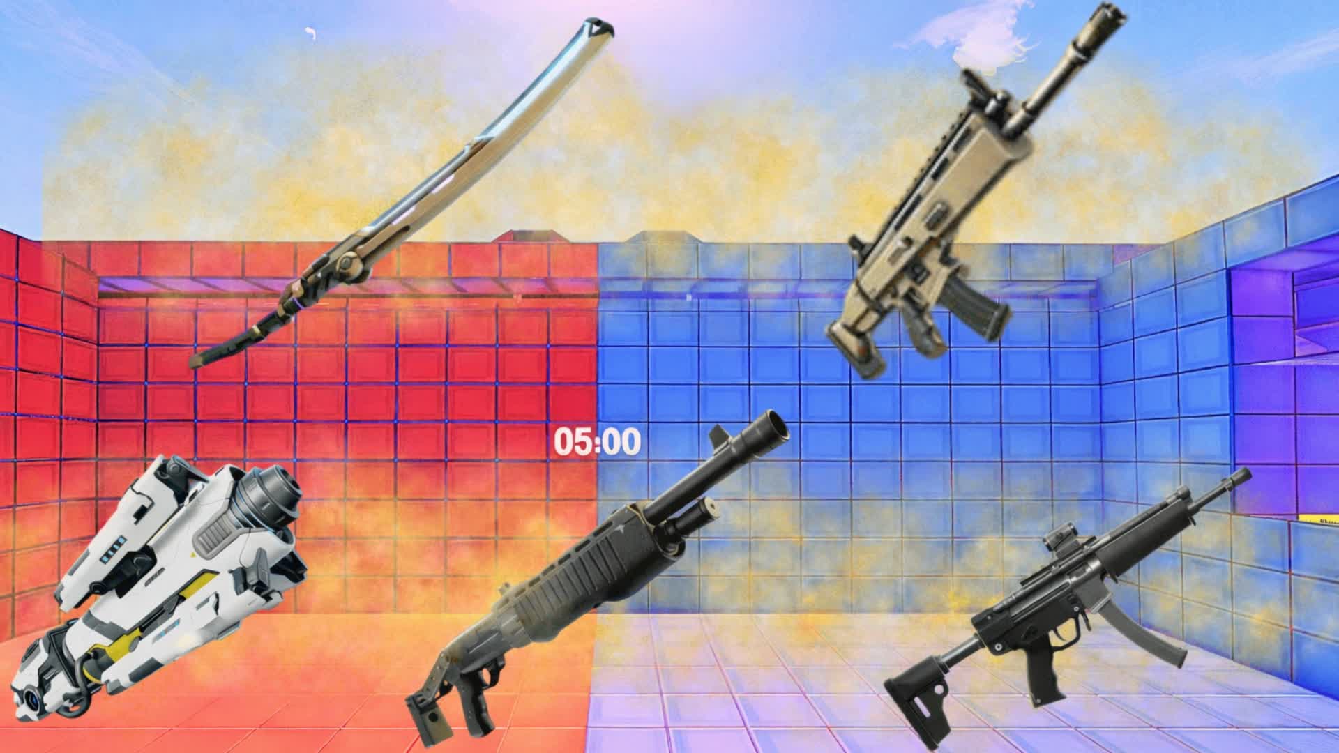 スーパー レッド VS ブルー チームファイト