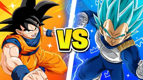 AMAZING GOKU VS VEGETA