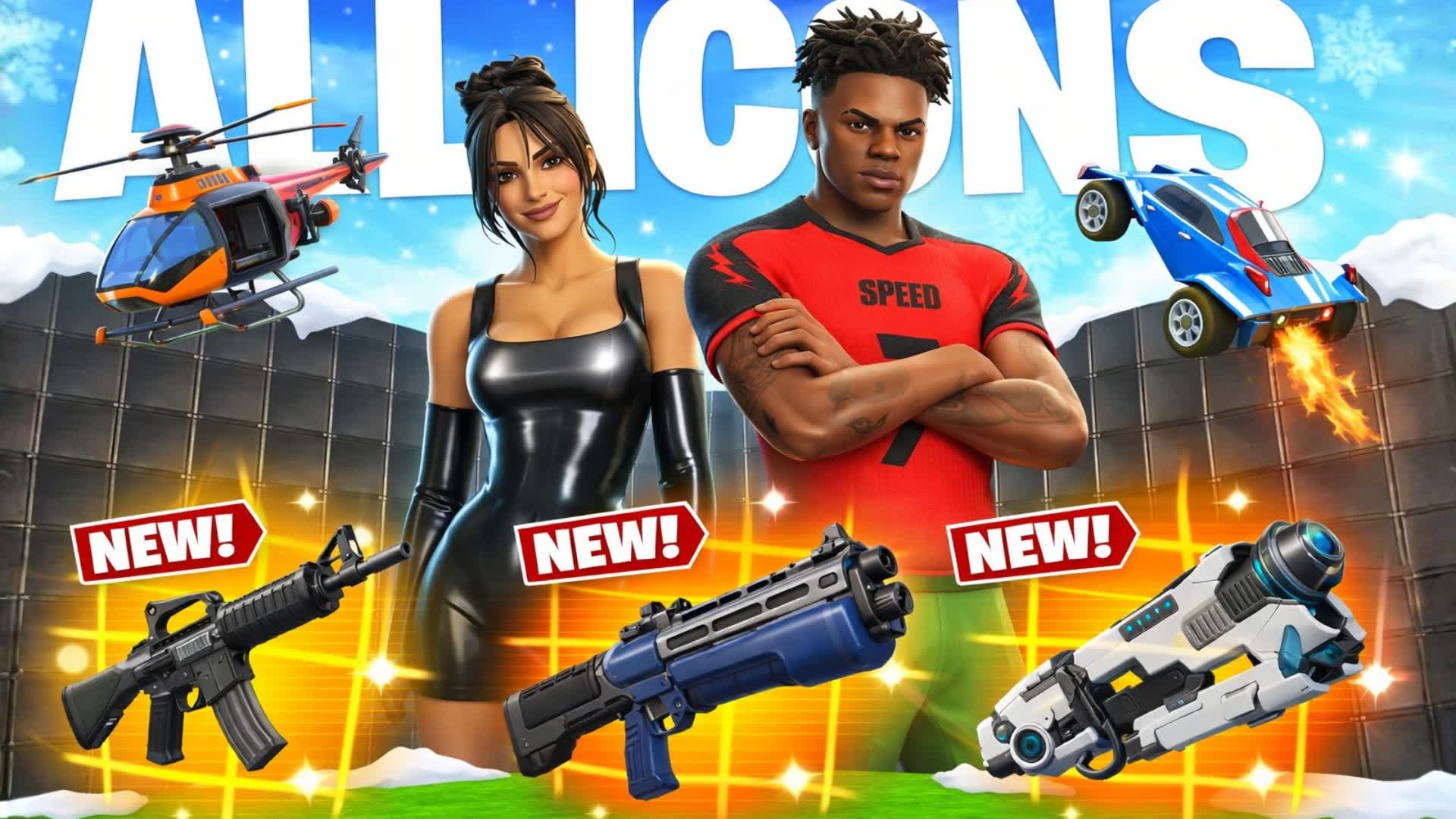 MEGA 1vs1 All weapon CARNAVAL