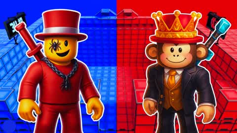 CANDY RED VS BLUE 🔴🔵 JANDEL VS SAMMY
