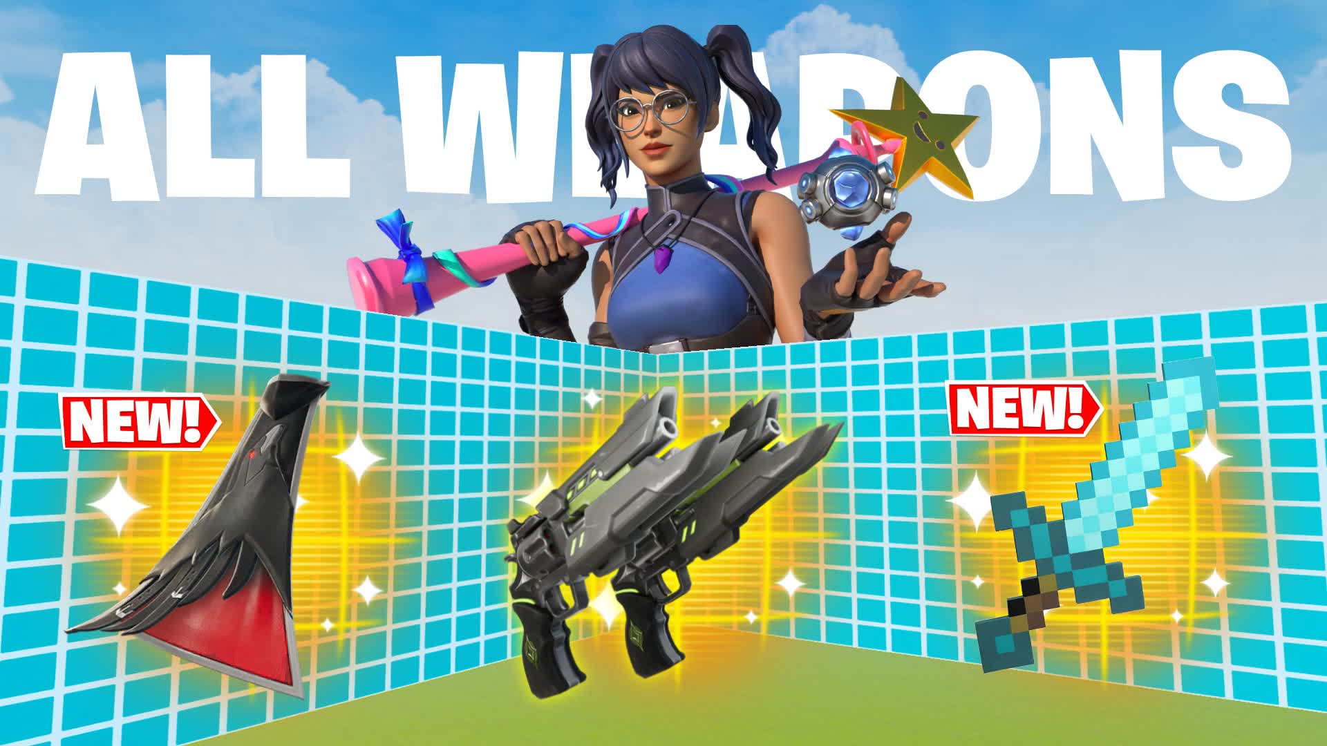 PREMIUM 1V1 WITH ALL WEAPONS & VEHICLES