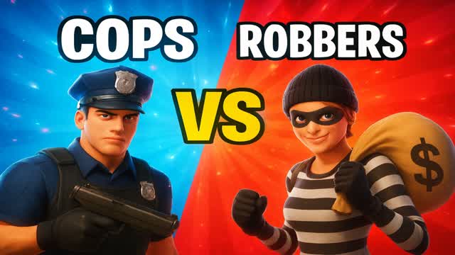 🚔 Cops Vs Robbers | City RP