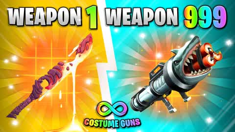 😎INFINITY GUN GAME🌟CUSTOM GUNS🎯