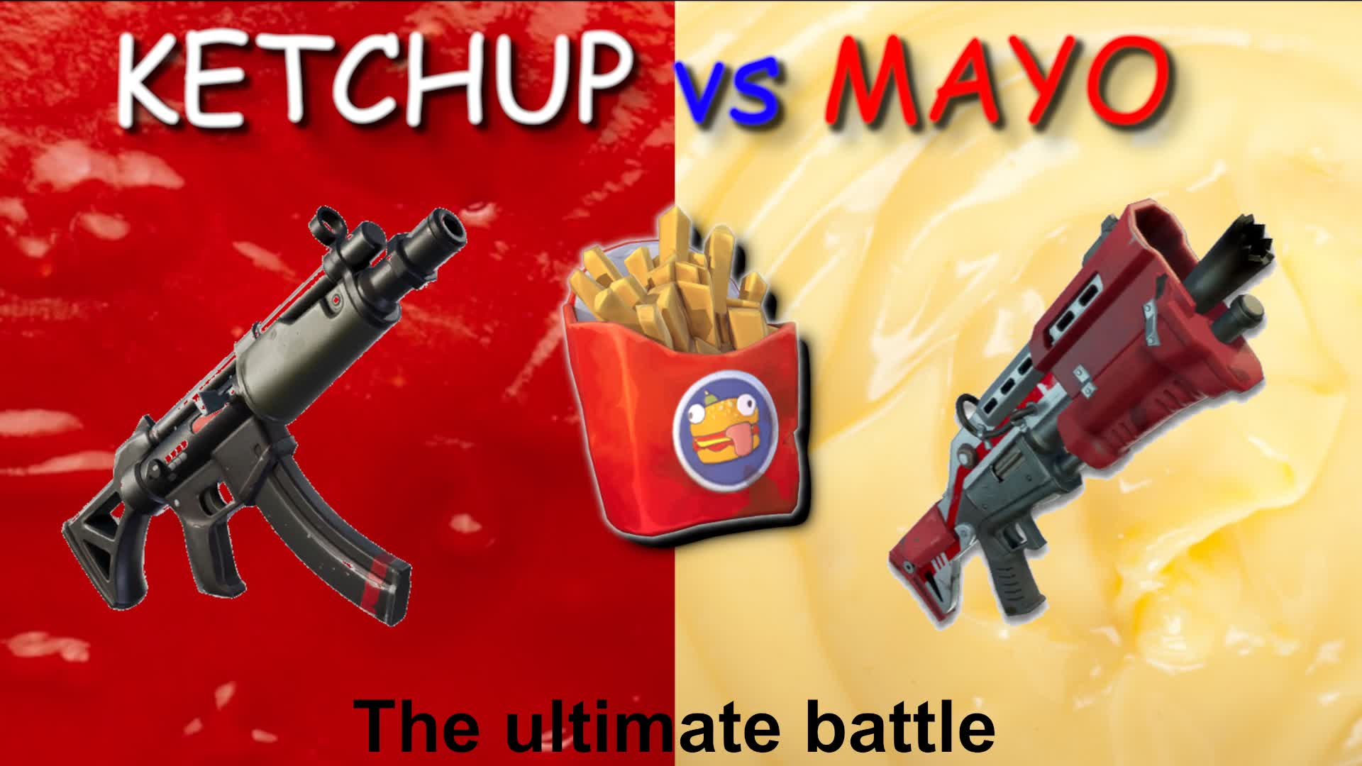 Ketchup VS Mayo Updated 9633 3580 6859 By Spongebob lab Fortnite 