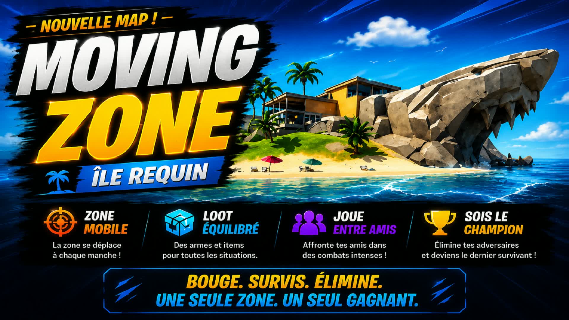 île Requin-Moving Zone