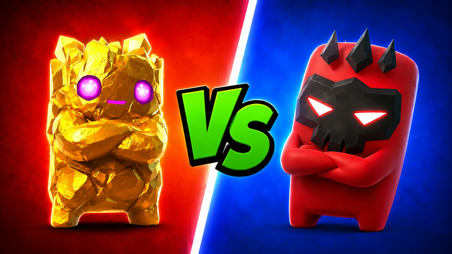 BLUE VS RED AIM ROCKET 🔵🔴