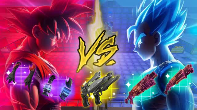 RED VS BLUE DRAGON BALL đŽđ”đ