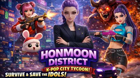 Honmoon District K-pop City Tycoon