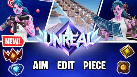 Aim 🎯 Edit 🧩 Piece 🔥 | Road to Unreal! 🏆