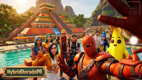 🏝🌋Hybrid Dorado Party Royale🏝🏞