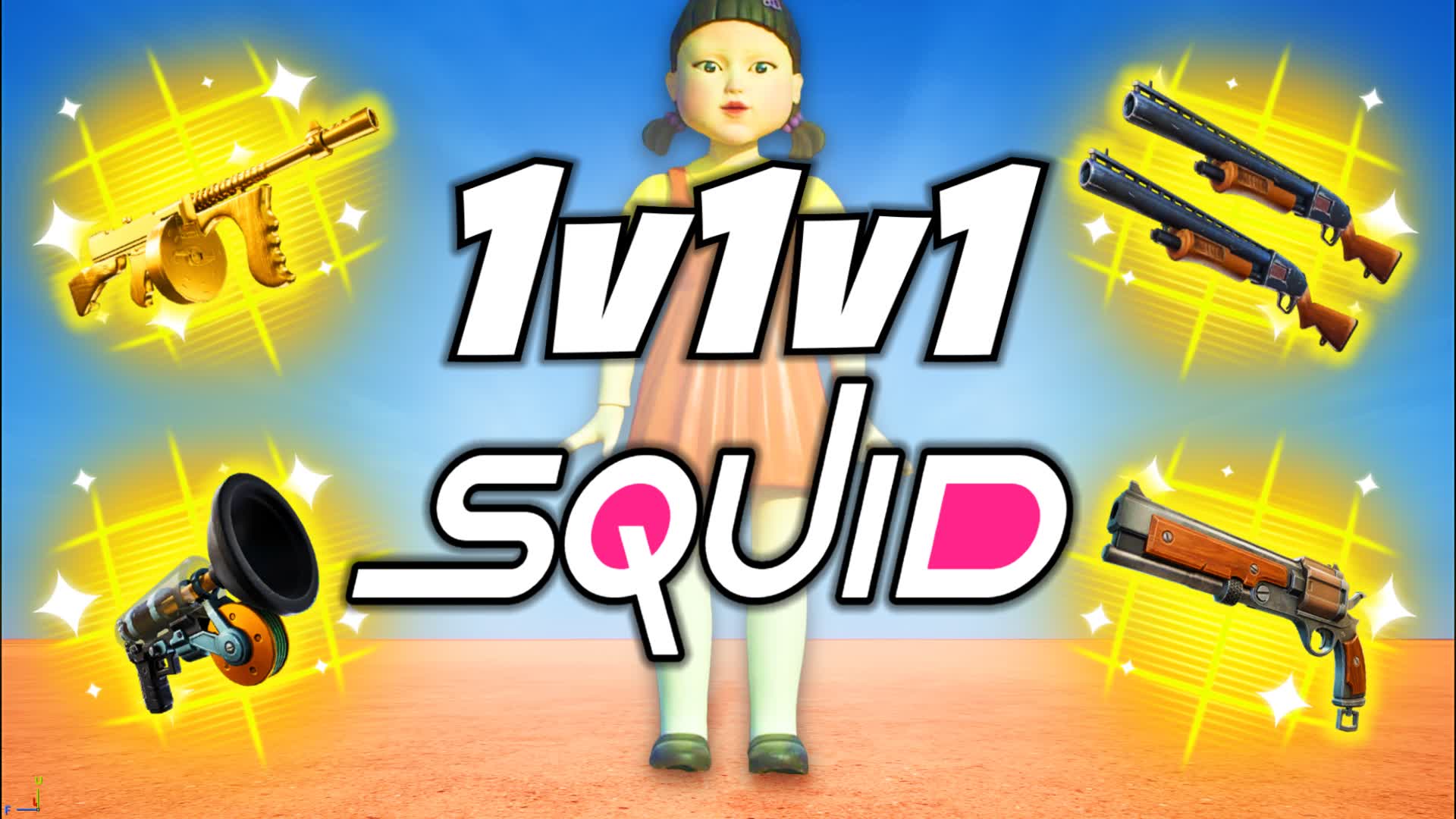 1v1v1 SQUID Reload Realistics FFA