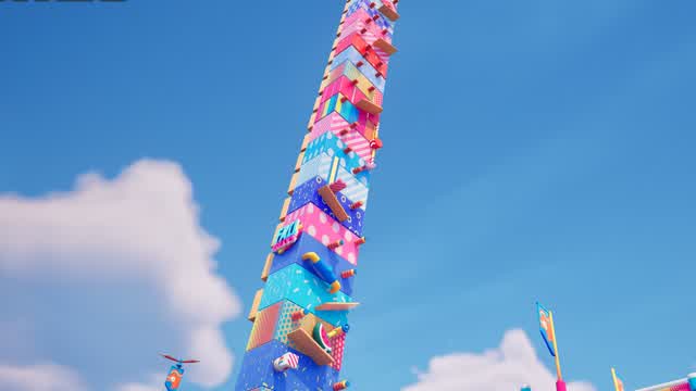Capture 1 – FallGuys Tower Up Challenge Fun