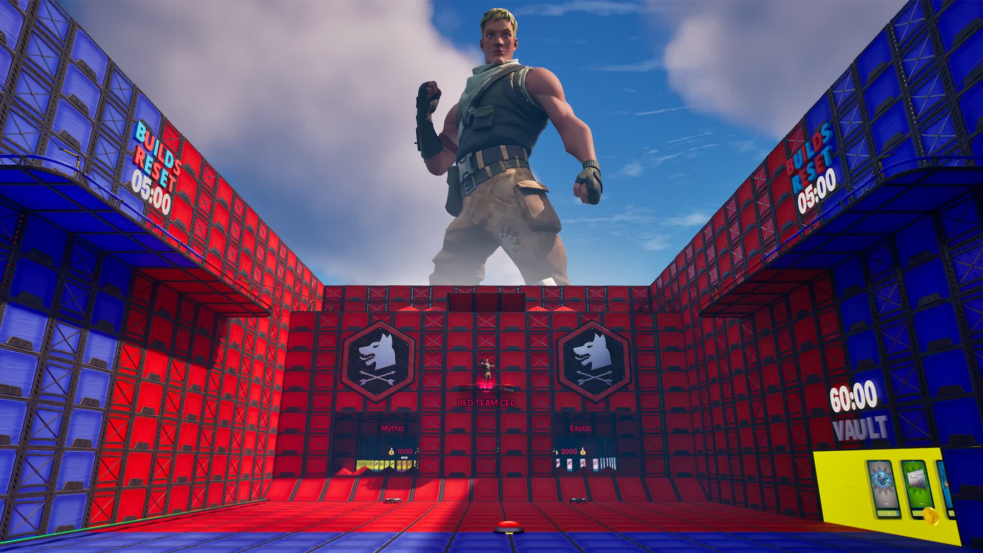 💯 Infinite 🔴 Red vs Blue 🔵 2976-1402-7470 by excape - Fortnite Creative ...
