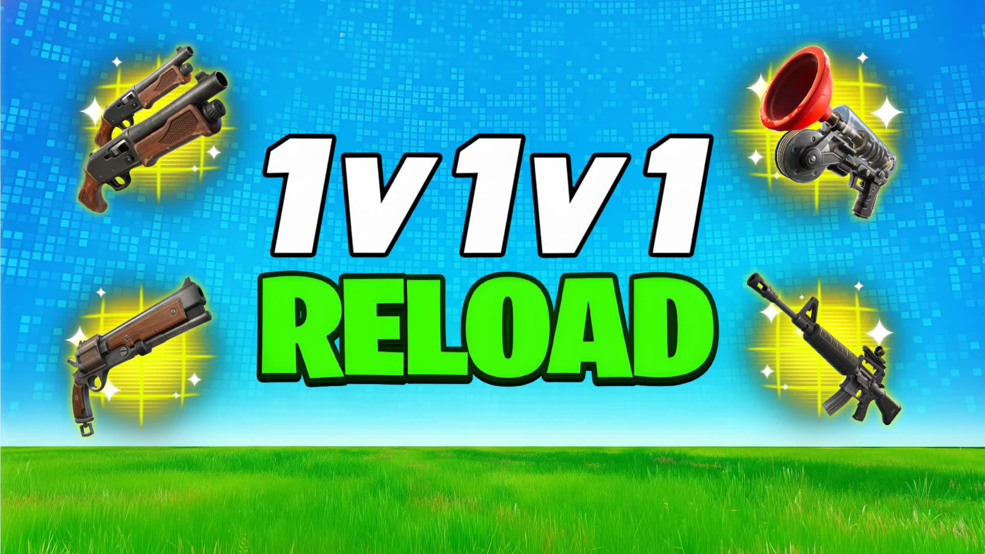 1v1v1 Crazy Reload 1v1 Zone Free For All