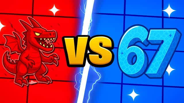 DRAGONI VS 67 🔴🔵 RED VS BLUE