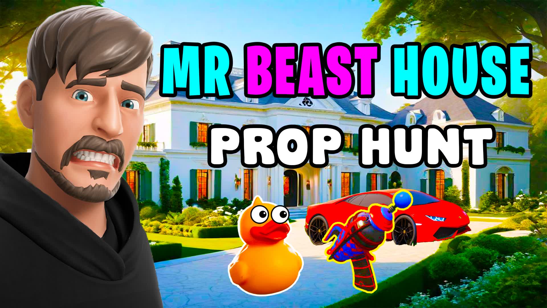 💎MRBEAST HOUSE PROP HUNT SURVIVAL🏠 014309914688 من ابتكار redmatter