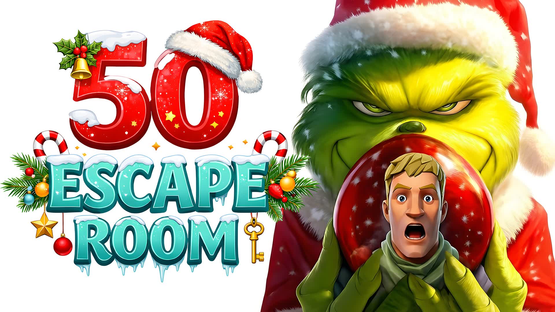 🎄50 ESCAPE ROOM🎄XMAS🎄
