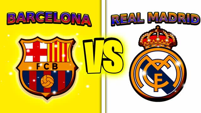 CRAZY🔴🔵BARCELONA VS REAL MADRID⬜👑
