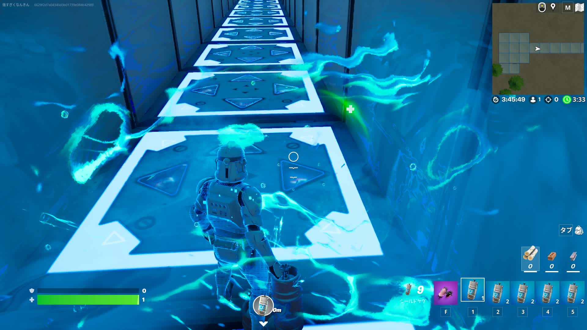 むつかしいアスレ, Fortnite island 0442-5235-6091 by nan_kin