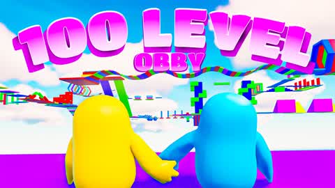 ⭐️ MEGA OBBY - FALL GUYS 🌏