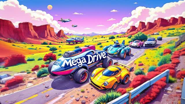 MEGA SUPER DRIVE 🚗