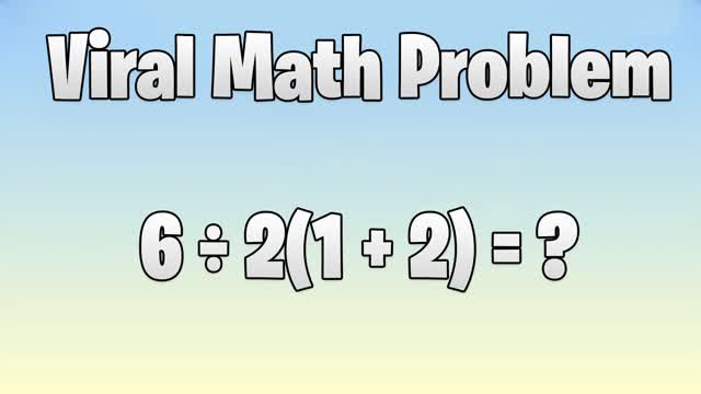 VIRAL MATH QUIZ