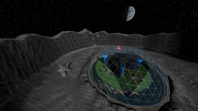 Sapphire City, Luna