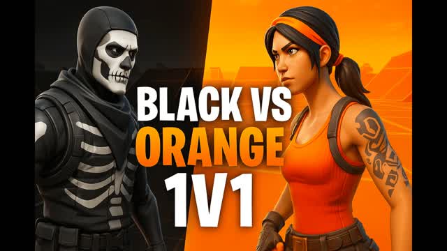 SUPER 1V1 ORANGE VS BLACK