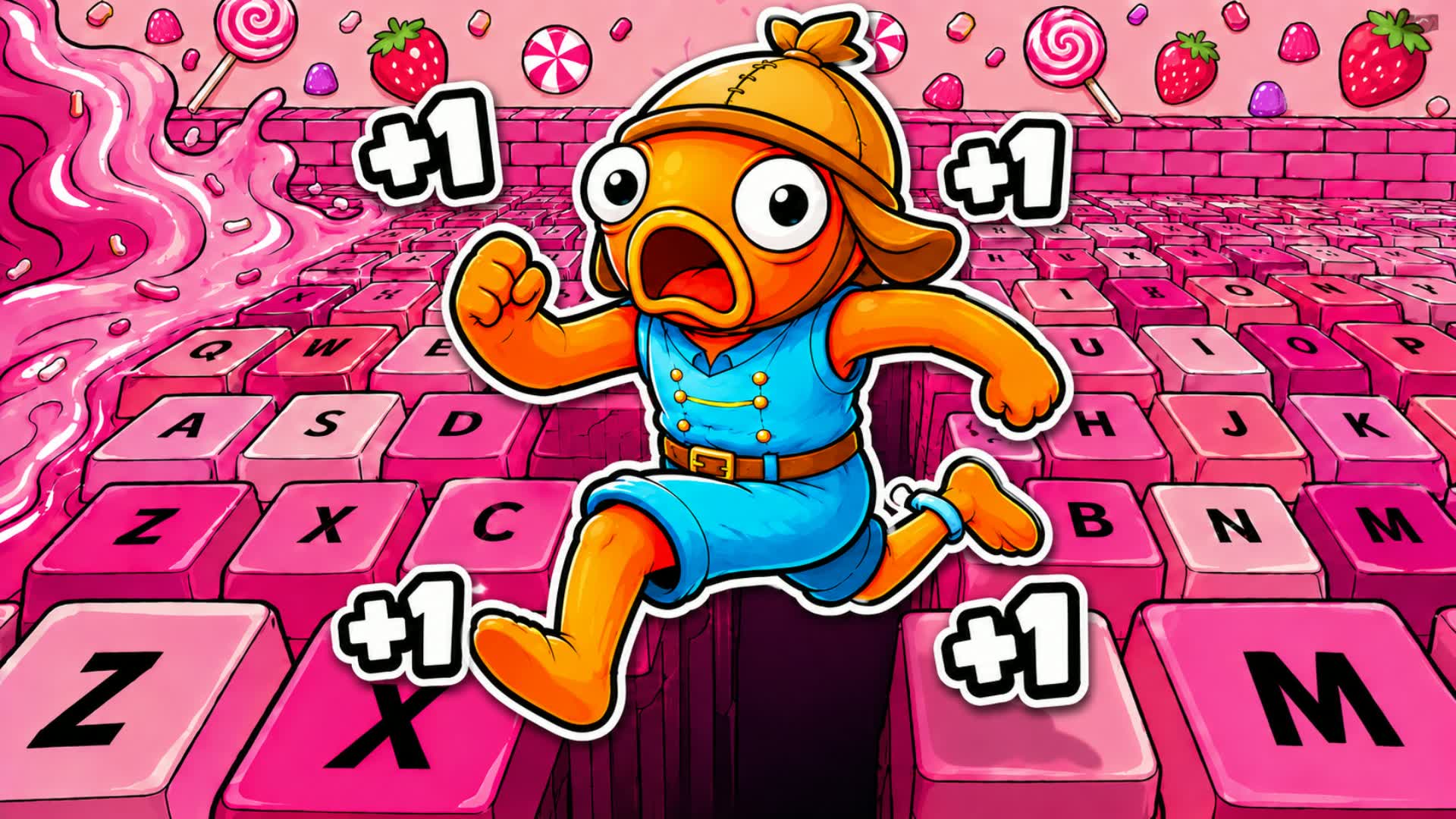 +1 JUMP KEYBOARD ESCAPE