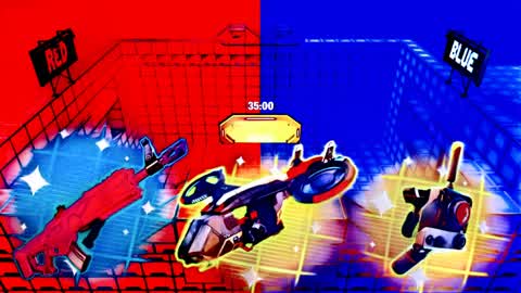 MODERN RED VS BLUE🔴🔵