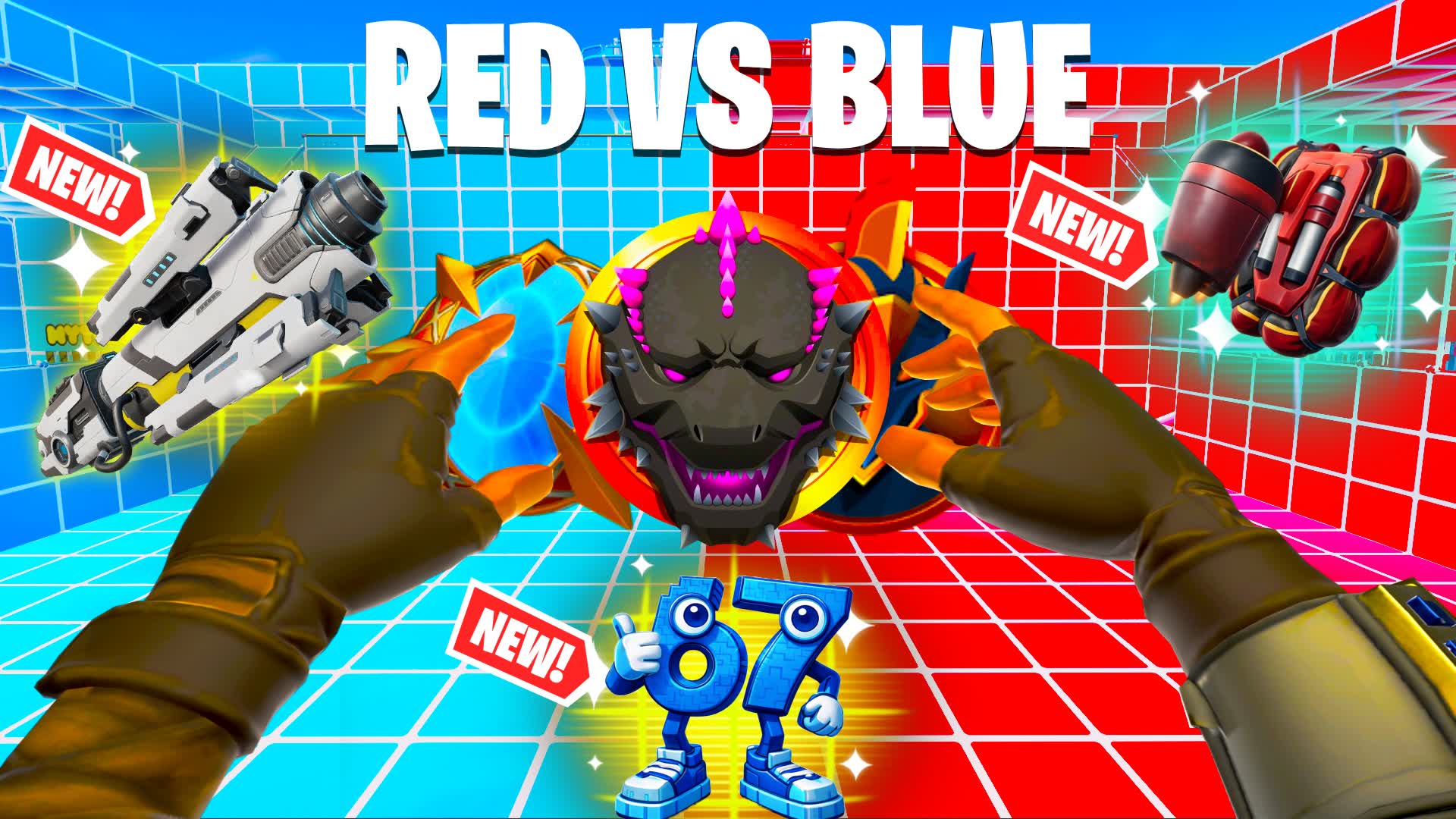 2026 MEGA RED VS BLUE 🔴🔵