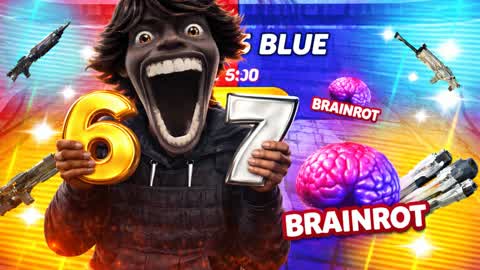 Red VS Blue brainrots and 67
