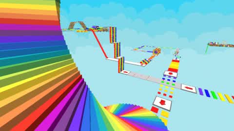 OBBY PARKOUR 🌈🏆😎