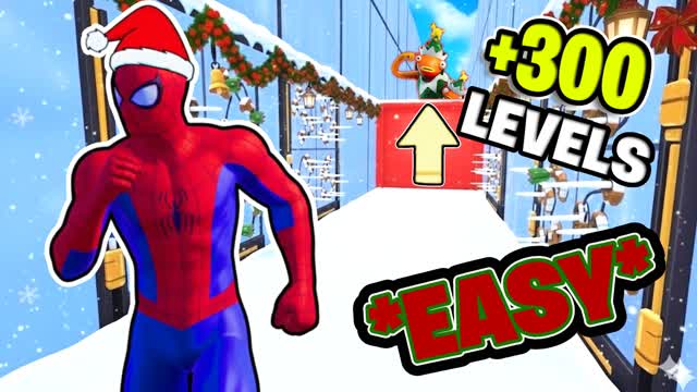 ❄️CRAZY WINTER PARKOUR +300 LVL