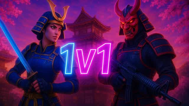 Samurai Build Fight 1v1