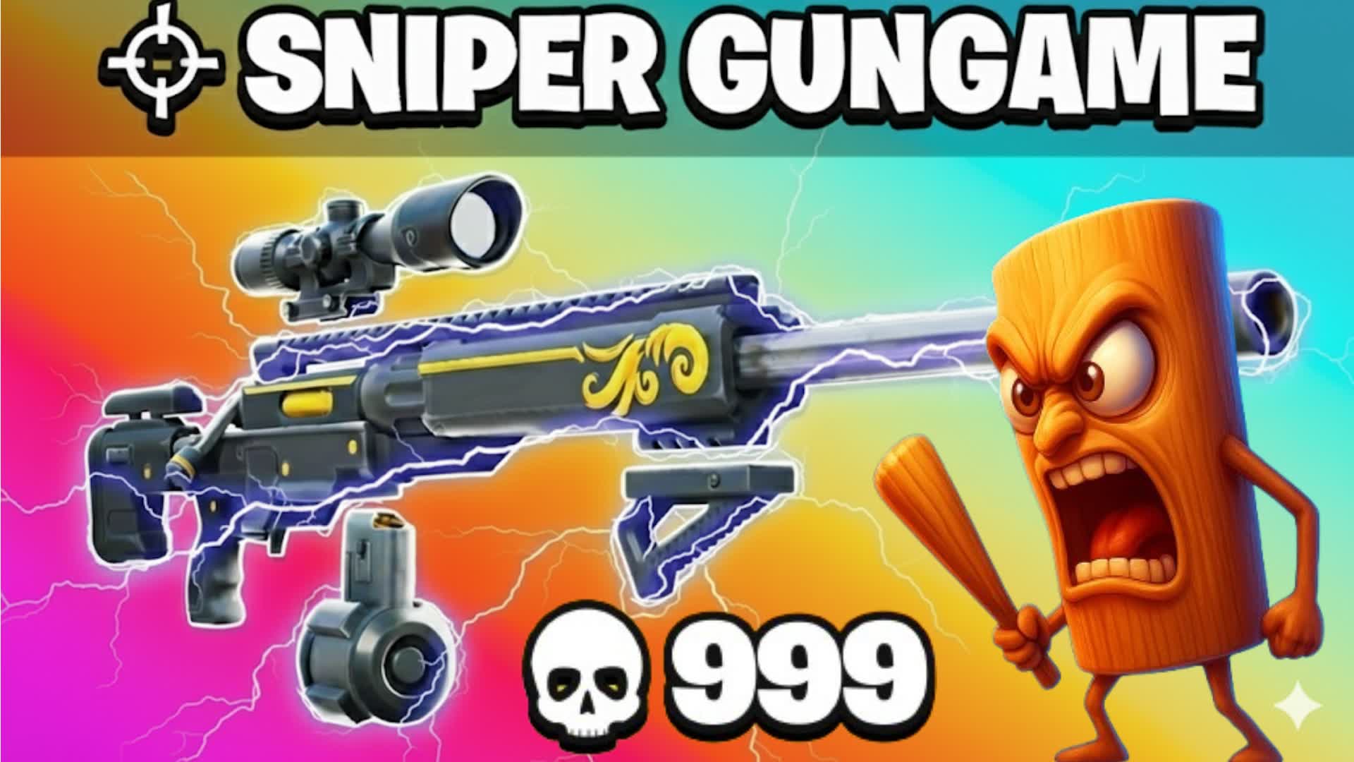 1v1v1 CRAZY BRAINROT SNIPER GUNGAME FFA