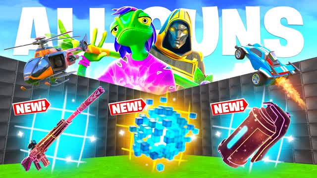 ALL GUNS 1V1 😎 FREE FOR ALL🎯