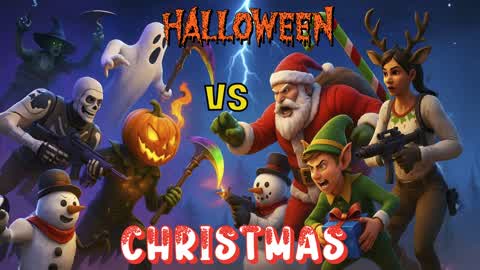 🎄 CHRISTMAS vs HALLOWEEN 🎃 NAVIDAD 🎅