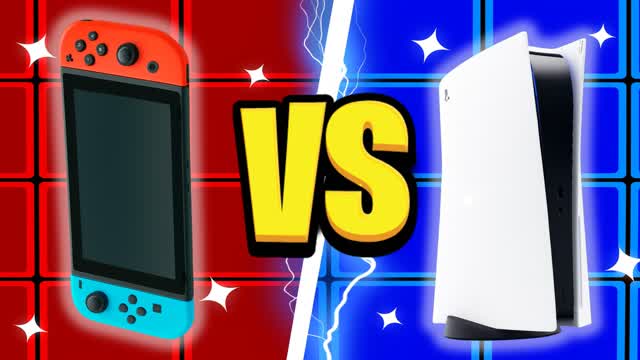 PRO PS5 VS SWITCH RED VS BLUE🔴🔵 (epic)