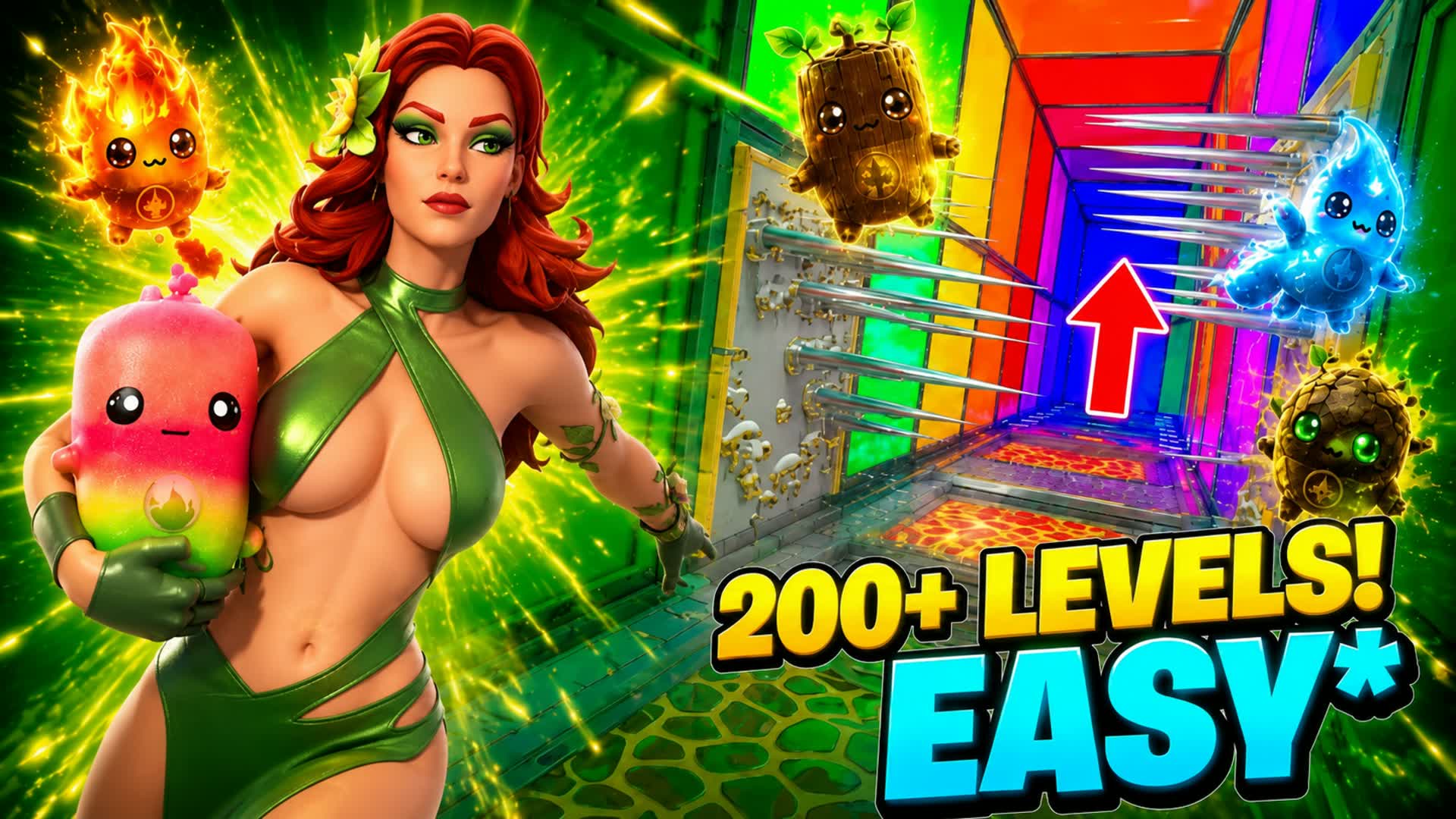 PARKOUR EASY + 200 LEVELS SPIRITS