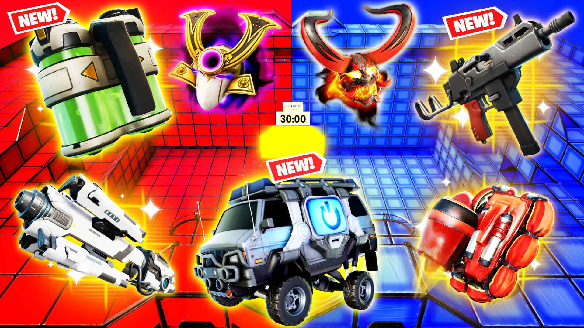 DEMON RED VS BLUE 🔴🔵