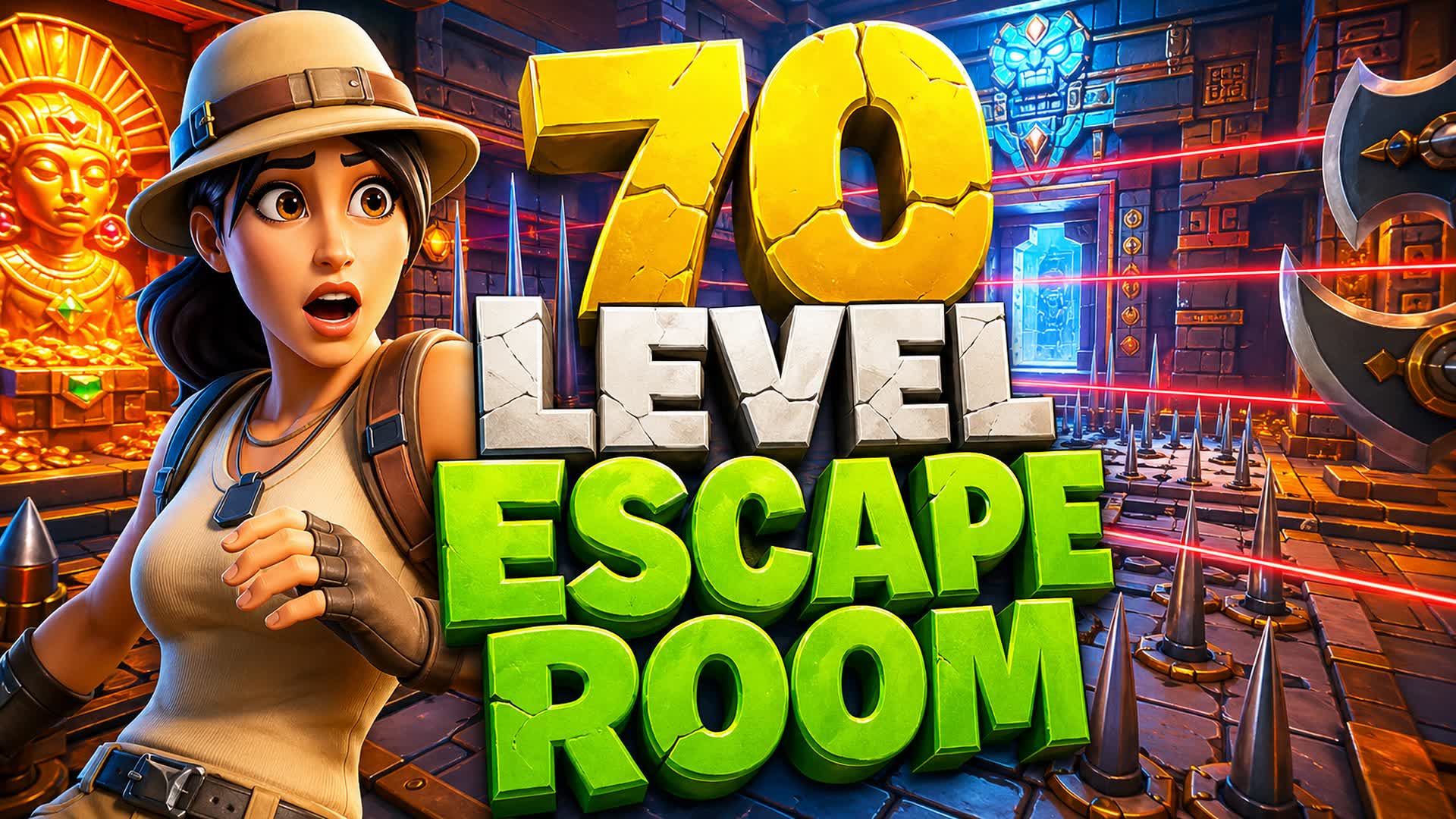 70レベル：神殿から脱出できますか？🗿