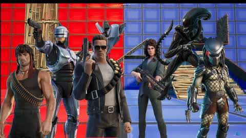 RED VS BLUE 1980's
