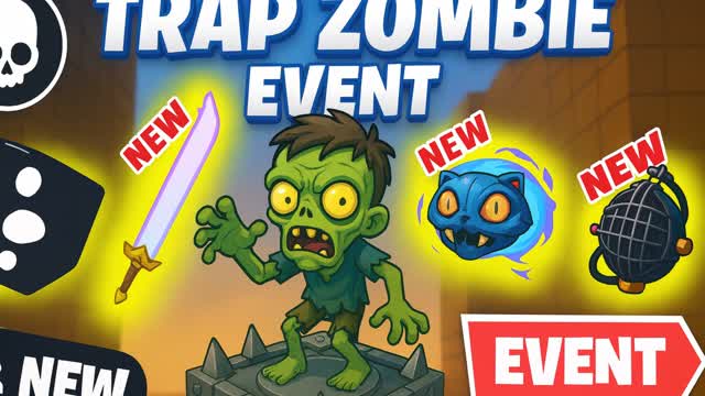 🧟ZOMBIE VS Trap Build🧟