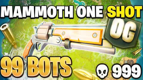 99 BOTS MAMMOTH ONE SHOT OG BOT ROYALE